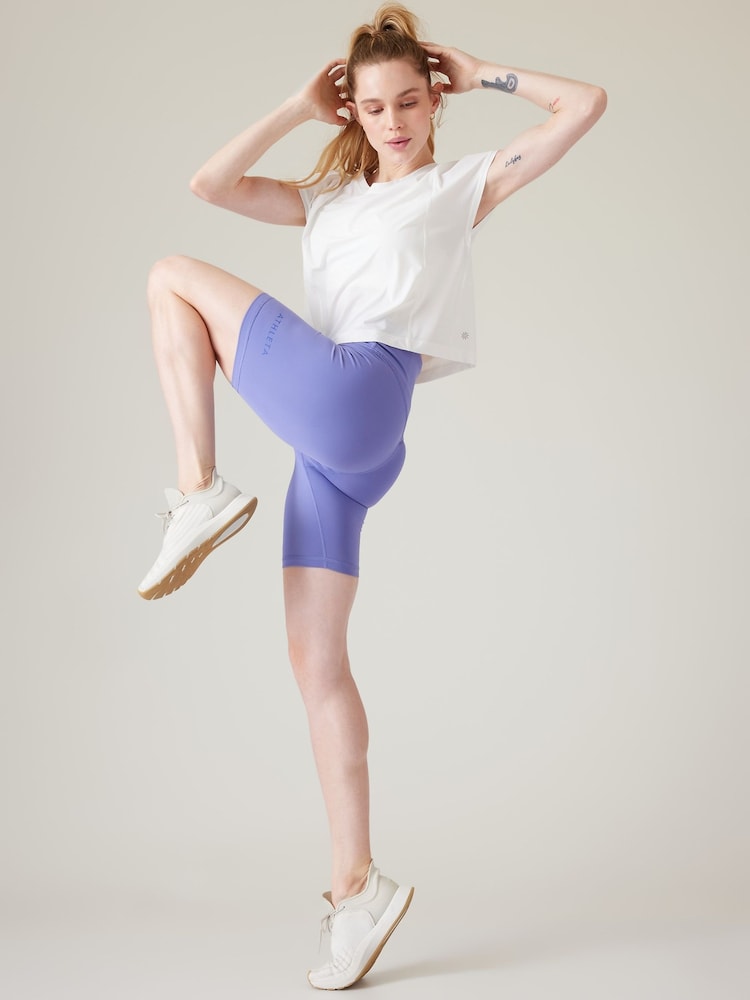 Athleta White Ultimate Hybrid T-Shirt - Image 2 of 6 Athleta White Ultimate Hybrid T-Shirt - Image 2 of 6
