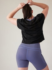 Athleta Black Ultimate Hybrid T-Shirt - Image 5 of 6