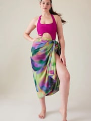 Athleta Purple Alicia Keys Daybreak Cut Out Swimsuit - Image 2 of 5