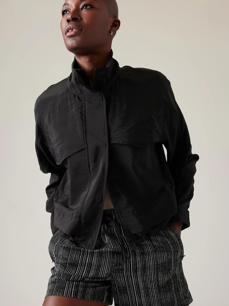 Athleta Black Arrival Jacket - Image 1 of 4