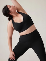 Athleta Black D-DD Cup Transcend Plunge Low Impact Sports Bra - Image 3 of 4