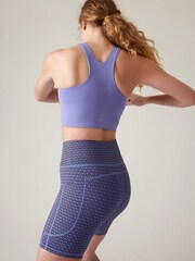 Athleta Light Purple D-DD Cup Conscious Crop Low Impact Sports Bra - Image 5 of 6