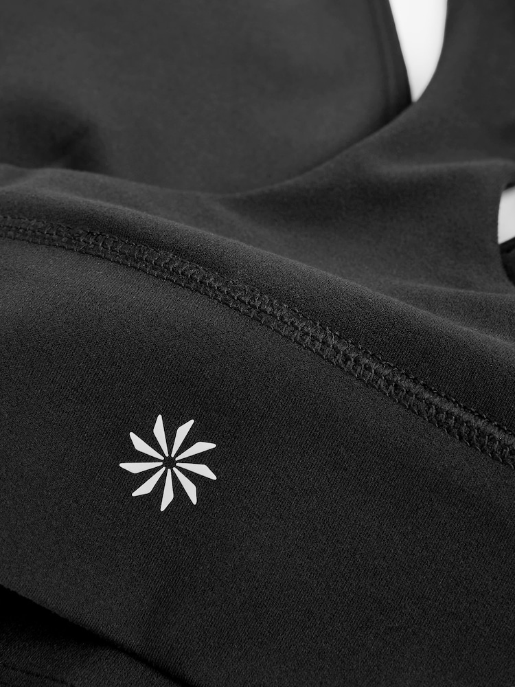 Athleta Black A-C Cup Transcend Plunge Low Impact Sports Bra - Image 8 of 8