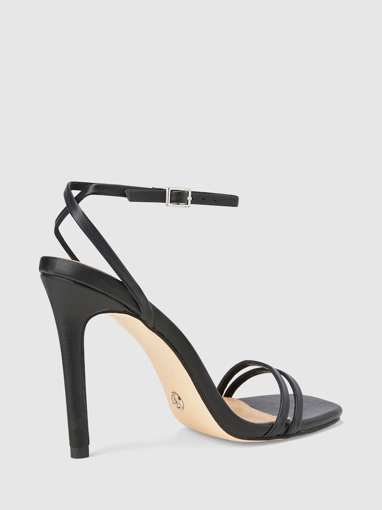 Novo Black Mckenna Strappy Stiletto Heels - Image 4 of 4