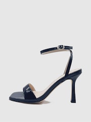 Novo Black Amy Mid Heel Ankle Strap Sandals - Image 2 of 2