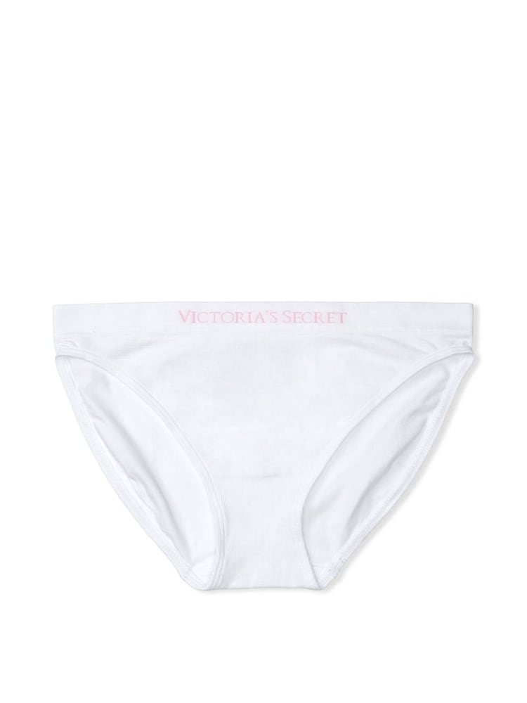 Victoria's Secret White Bikini Knickers - Image 3 of 3