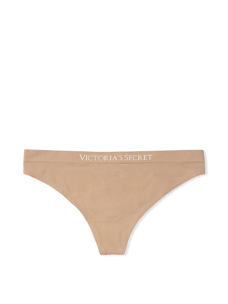 Victoria's Secret Nude Praline Thong Knickers - Image 3 of 3