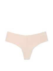 Victoria's Secret PINK Marzipan Nude No Show Thong Knickers - Image 3 of 3