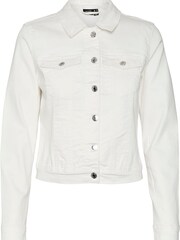 VERO MODA White Classic Denim Jacket - Image 4 of 4