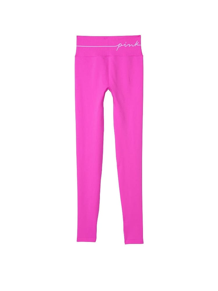 Victoria's Secret PINK Pink Berry Long Logo Legging - Image 3 of 3
