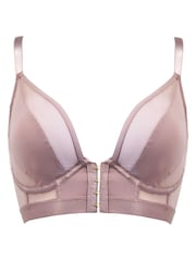 Pour Moi Rose Gold Bralette India Front Fastening Underwired Bralette - Image 3 of 4