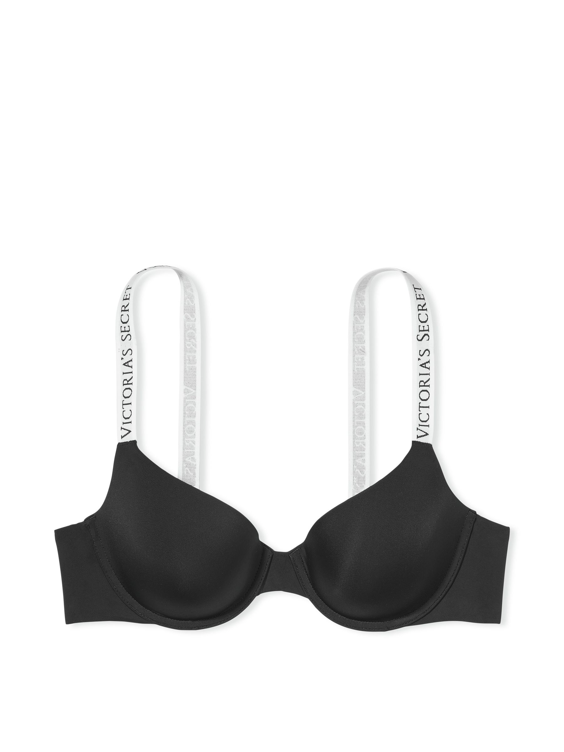 Buy Victoria's Secret Black and White Demi Lightly Lined Bra