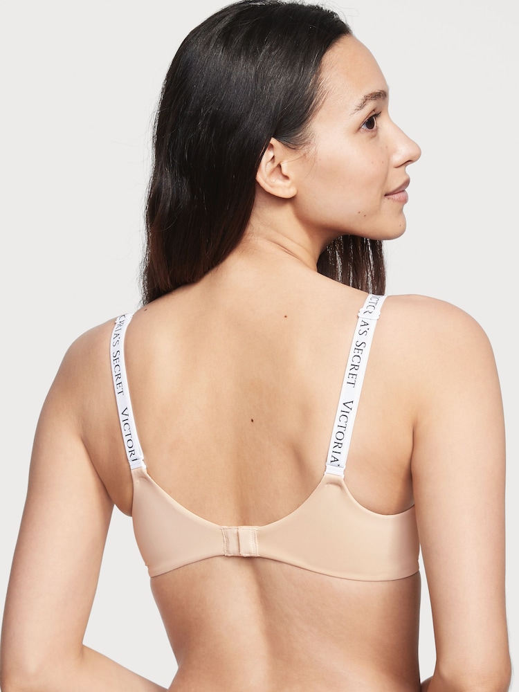 Victoria's Secret Champagne Nude and White Full Cup Push Up Bra - Image 2 of 3
