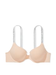 Victoria's Secret Champagne Nude and White Full Cup Push Up Bra - Image 3 of 3