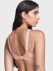 Victoria's Secret Misty Rose Pink and White Full Cup Push Up Bra - Image 2 of 3