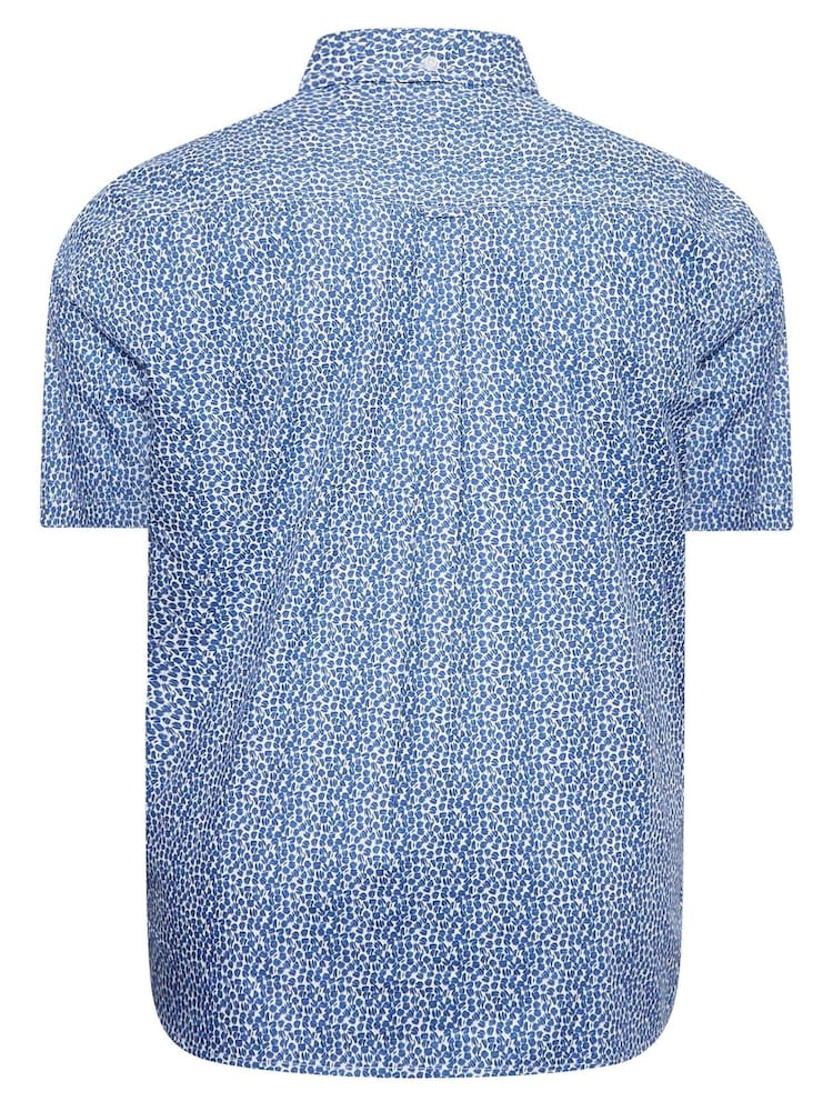 BadRhino Big & Tall Blue Poplin Shirt - Image 2 of 2