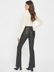 NOISY MAY Black Coated Flared Jean - Image 2 of 4
