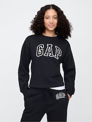 Gap Black Logo Crew Neck Sweatshirt - Image 5 of 10