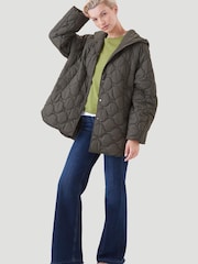 Kaldtvaer Green Narvik Onion Quilted Padded Jacket - Image 2 of 5