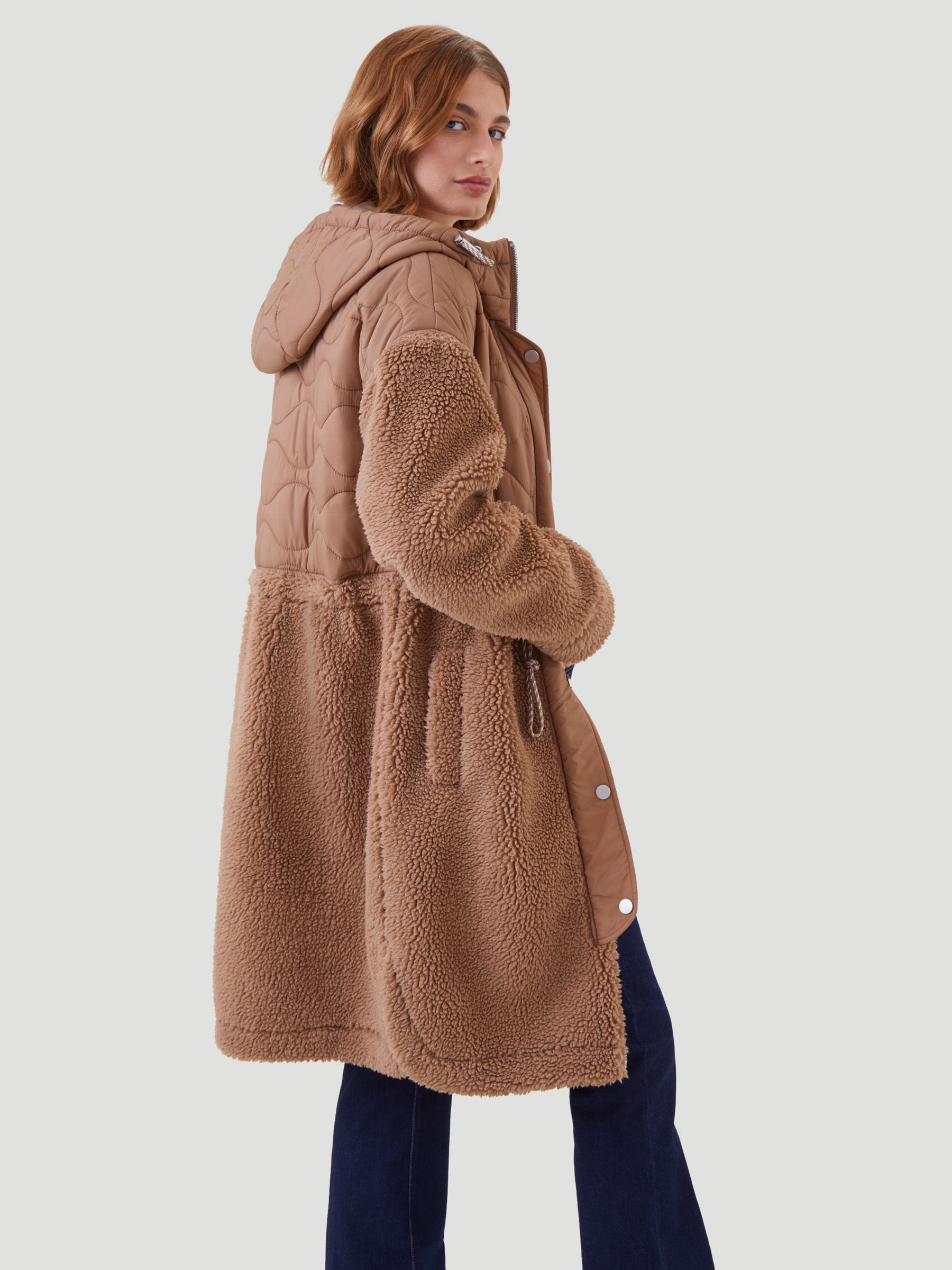 Teddy sherpa coat clearance