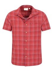 Mountain Warehouse Red Holiday Mens Cotton Shirt - Image 5 of 5
