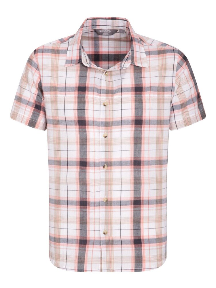 Mountain Warehouse Grey Weekender Mens Cotton Shirt - Image 2 of 5