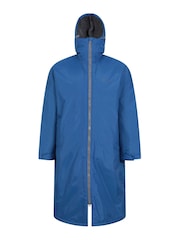 Mountain Warehouse Blue Tidal Waterproof Changing Robe - Kids - Image 1 of 5