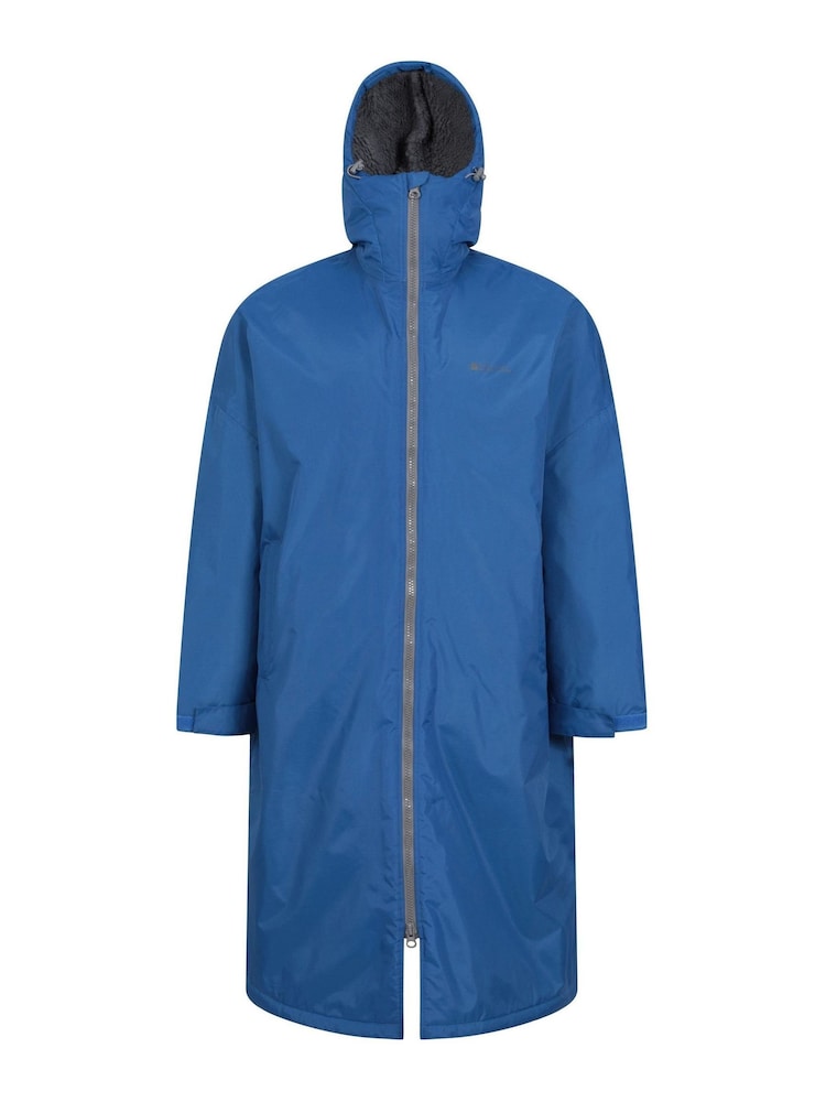 Mountain Warehouse Blue Tidal Waterproof Changing Robe - Kids - Image 1 of 5