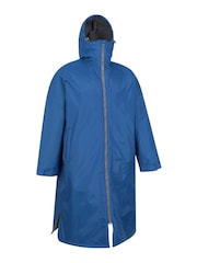 Mountain Warehouse Blue Tidal Waterproof Changing Robe - Kids - Image 2 of 5