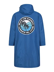 Mountain Warehouse Blue Tidal Waterproof Changing Robe - Kids - Image 3 of 5