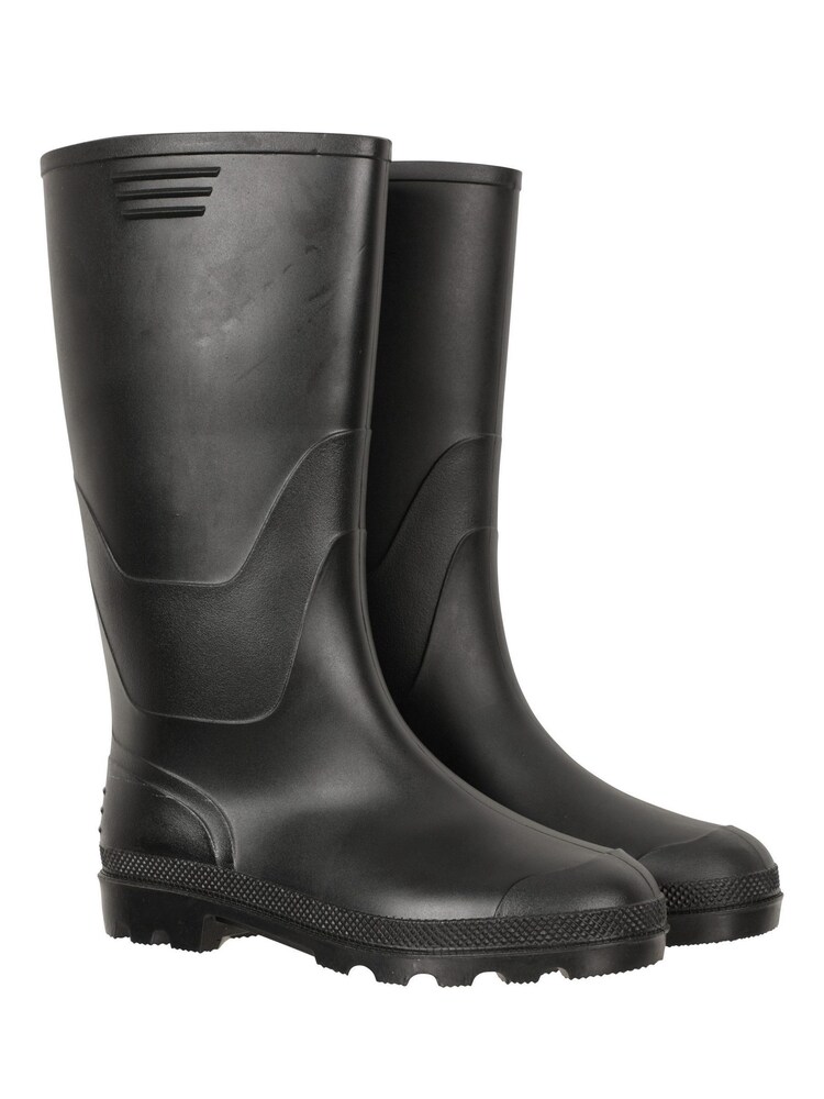 Mountain Warehouse Black Wade Wellies - Mens - Image 2 of 5 Mountain Warehouse Black Wade Wellies - Mens - Image 2 of 5