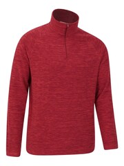Mountain Warehouse Red Snowdon Micro Fleece - Mens - Image 2 of 5