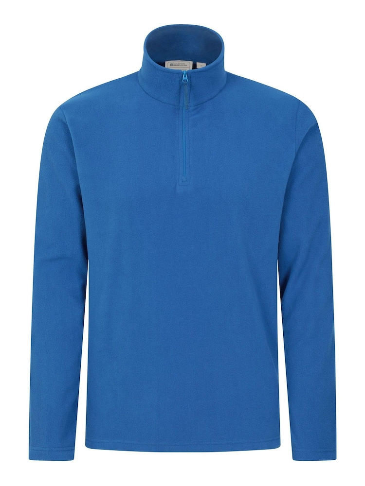 Mountain Warehouse Blue Camber Half-Zip Fleece - Mens - Image 1 of 5