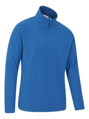 Mountain Warehouse Blue Camber Half-Zip Fleece - Mens - Image 2 of 5