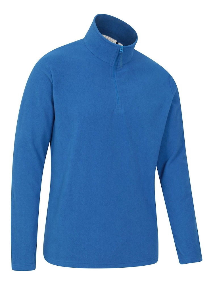 Mountain Warehouse Blue Camber Half-Zip Fleece - Mens - Image 2 of 5
