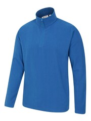 Mountain Warehouse Blue Camber Half-Zip Fleece - Mens - Image 3 of 5