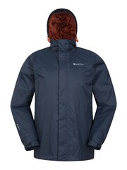 Mountain Warehouse Blue Torrent Mens Waterproof Jacket - Image 1 of 5