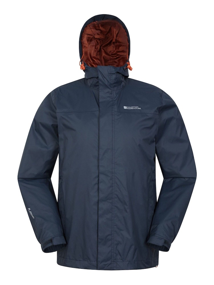 Mountain Warehouse Blue Torrent Mens Waterproof Jacket - Image 1 of 5