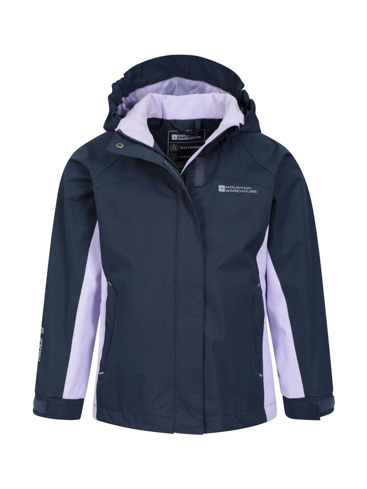 Mountain Warehouse Blue Shelly II Waterproof Jacket - Kids - Image 5 of 5