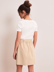 Lipsy Camel Belted Cargo Skirt - Image 3 of 4