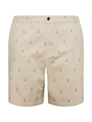 BadRhino Big & Tall Neutral Stretch Chino Short - Image 3 of 4