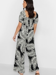 PixieGirl Petite Black Wide Leg Jumpsuit - Image 2 of 4
