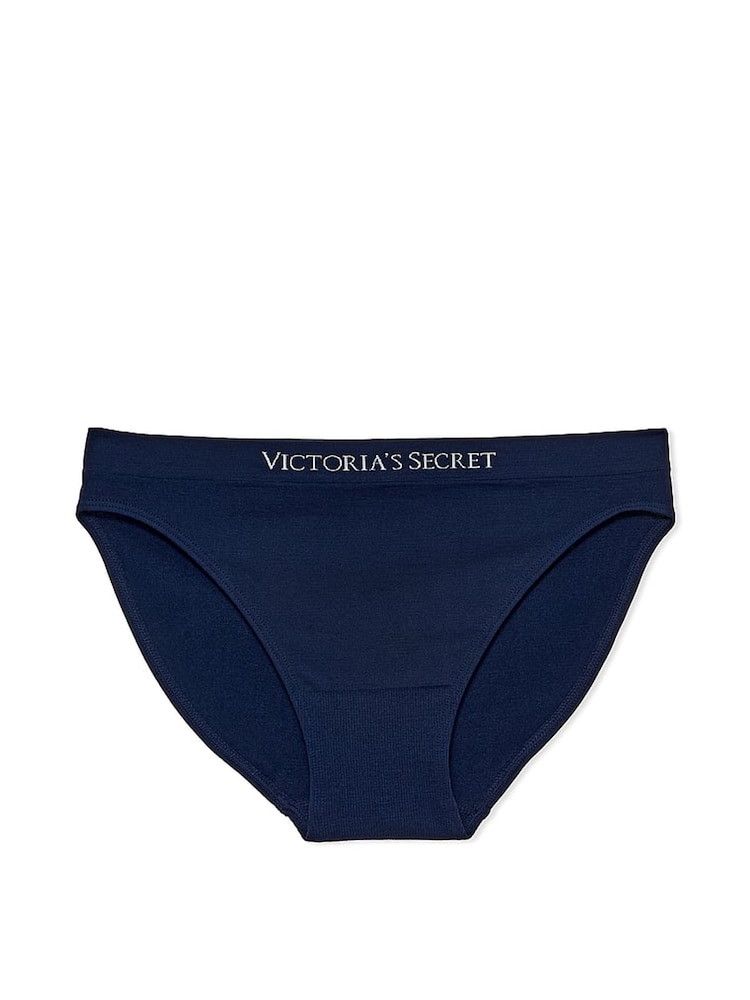 Victoria's Secret Blue Navy Noir Bikini Knickers - Image 3 of 3