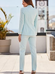 Sosandar Green Shawl Collar Blazer - Image 5 of 6