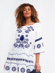 Joe Browns White Santorini Tunic - Image 1 of 5