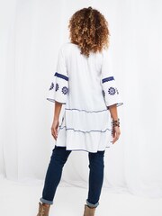 Joe Browns White Santorini Tunic - Image 3 of 5