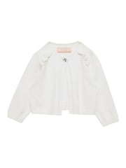 Lipsy Baby Ivory White Occasion Shrug - Image 5 of 6