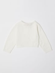 Lipsy Baby Ivory White Occasion Shrug - Image 6 of 6