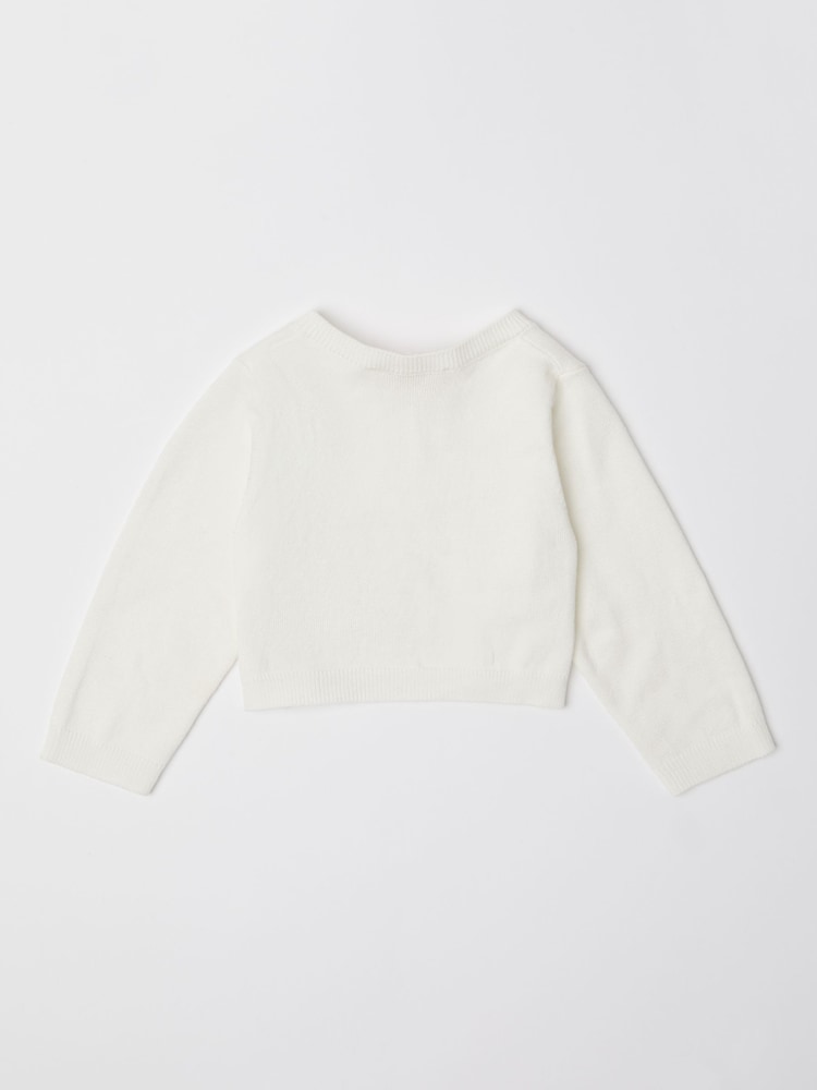 Lipsy Baby Ivory White Occasion Shrug - Image 6 of 6