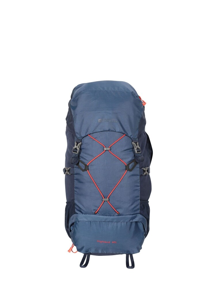 Mountain Warehouse Blue Highland 40L Backpack - Image 1 of 7